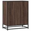 vidaXL Buffet chêne marron 62x35x76 cm bois d'ingénierie