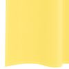 vidaXL Rideaux en voile avec passe-tringles 2 pcs jaune