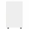 vidaXL Armoire de rangement Blanc 60 x 48 x 81 cm Bois d'ingénierie