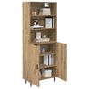vidaXL Haut Armoire Ch&ecirc;ne artisanal 69,5 x 34 x 180 cm
