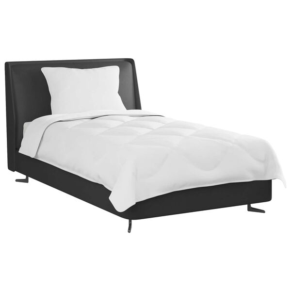 vidaXL Duvet toutes saisons avec oreiller 2 pcs Blanc Microfibre