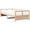 vidaXL Lit de jour avec matelas 80x200 cm bois de pin massif