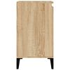 vidaXL Meuble d'&eacute;vier ch&ecirc;ne sonoma 58x33x60 cm bois d'ing&eacute;nierie