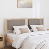vidaXL T&ecirc;te de lit Autre Marron 160 cm Bois massif en pin