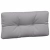 vidaXL Coussins de palette lot de 3 gris tissu