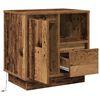vidaXL Cabinet de chevet 2 pcs Bois ancien 50 x 34,5 x 50 cm.
