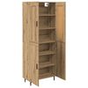vidaXL Haut Armoire 2 pcs Ch&ecirc;ne artisanal Bois d'ing&eacute;nierie