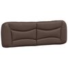 vidaXL Cadre de lit sans matelas Hvar marron 160x200 cm similicuir
