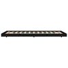 vidaXL Cadre de lit sans matelas noir 90x200 cm bois de pin massif