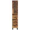 vidaXL Haut Armoire Bois Ancien 34,5 x 34 x 180 cm Bois d'ing&eacute;nierie