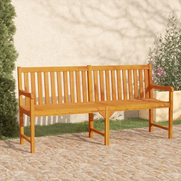 vidaXL Banc de jardin 180 cm Bois solide d'acacia