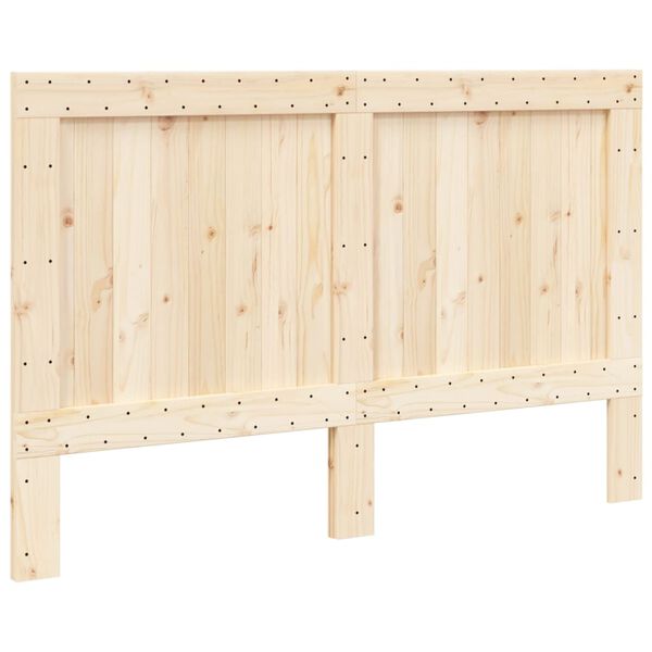 vidaXL T&ecirc;te de lit 160x104 cm bois massif de pin