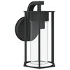 vidaXL Applique murale d'ext&eacute;rieur noir acier inoxydable
