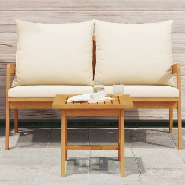 vidaXL Table d'appoint Marron Bois d'acacia massif