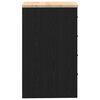 vidaXL Armoire de rangement de garage noir 40x51x85 cm bois de pin