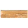 vidaXL Dessus de table &agrave; bord vivant 100x30x2,5cm bois massif manguier