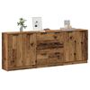 vidaXL Buffets 3 pcs vieux bois 60x30x70 cm bois d'ing&eacute;nierie