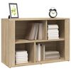 vidaXL Buffet Chêne sonoma 80x30x54 cm Bois d'ingénierie