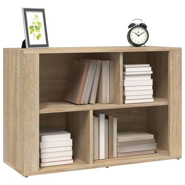 vidaXL Buffet Chêne sonoma 80x30x54 cm Bois d'ingénierie