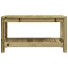 vidaXL Banc de jardin 82,5x35x45 cm bois de pin imprégné