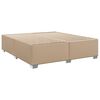 vidaXL Cadre de lit sans matelas cappuccino 180x200 cm similicuir