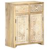 vidaXL Buffet 60x30x75 cm Bois de manguier massif