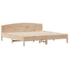 vidaXL Lit biblioth&egrave;que sans matelas 180x200 cm bois massif de pin