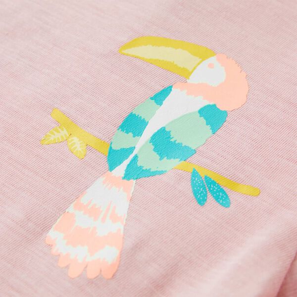 T-shirt pour enfants rose clair 92