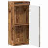 vidaXL Armoire murale de salle de bain avec &eacute;tag&egrave;re TULUM Bois ancien