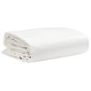 vidaXL B&acirc;che blanc 1x2,5 m 650 g/m&sup2;