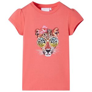 T-shirt pour enfants corail 116