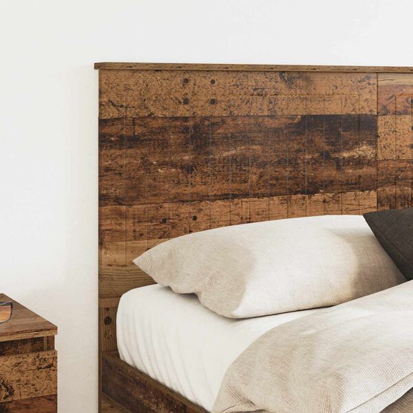 vidaXL T&ecirc;te de lit Bois Ancien 150 cm Bois d'ing&eacute;nierie