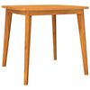 vidaXL Ensemble à manger de jardin 3 pcs Bois d'acacia solide