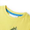 T-shirt pour enfants jaune 116
