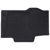 vidaXL Tapis de voiture 3 pcs Noir Caoutchouc