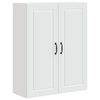 vidaXL Meuble mural PORTO Blanc 80 x 31 x 100 cm Bois d'ing&eacute;nierie