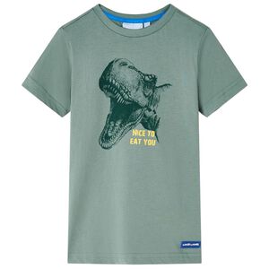 vidaXL T-shirt enfants kaki 104