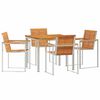 vidaXL Ensemble de salle &agrave; manger pour jardin 5 pc