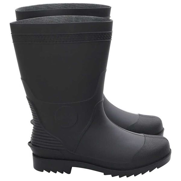 vidaXL Bottes de pluie noir taille 41 PVC