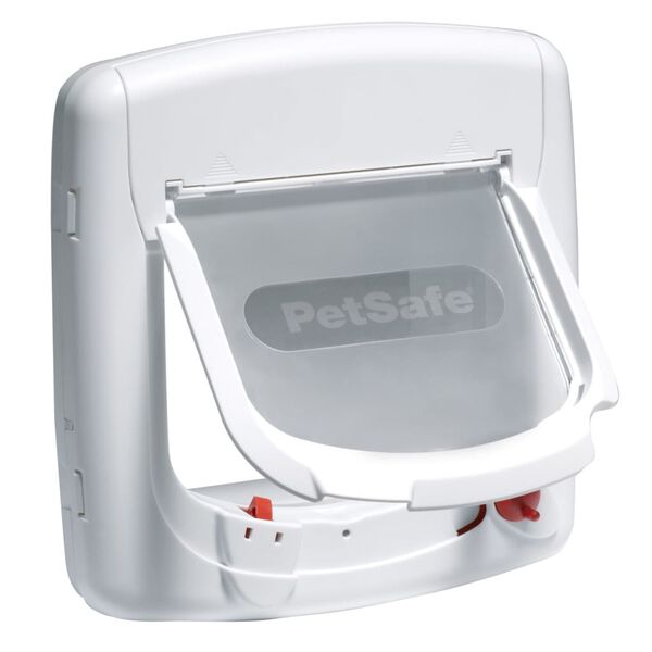 PetSafe Chati&egrave;re magn&eacute;tique &agrave; 4 voies Deluxe 400 Blanc