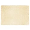 vidaXL Tapis en fausse Tafalla Crème 140 x 200 cm Polyester