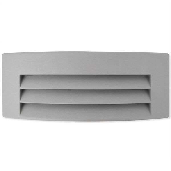vidaXL Applique murale extérieure Aluminium Gris