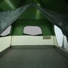 vidaXL Tente de cabine familiale 8 personnes vert imperméable
