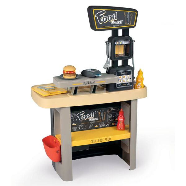 Smoby Restaurant jouet 2 en 1 Food Corner