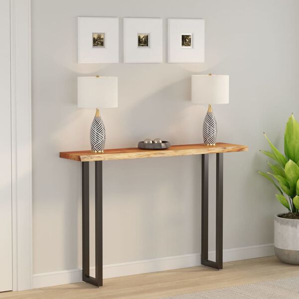 vidaXL Dessus de table 180x30x2,5 cm rectangulaire bois massif acacia