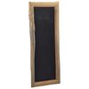 vidaXL Tableau noir 3 pcs 30x70 cm Bois de teck solide
