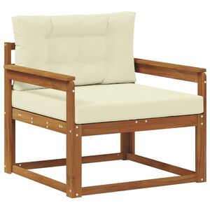 vidaXL Sofa de milieu ext&eacute;rieur Naturel