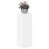 vidaXL Support pour plantes blanc 33x33x100 cm bois d'ing&eacute;nierie