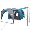 vidaXL Tente tunnel Bleu 562 x 265 x 216 cm