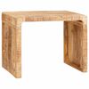 vidaXL Table d'appoint Marron 60 x 35 x 46 cm Bois de mangue massif